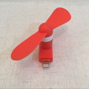 🍒🍒🍒 Phone Fan! Plug into your phone & catch a breeze!